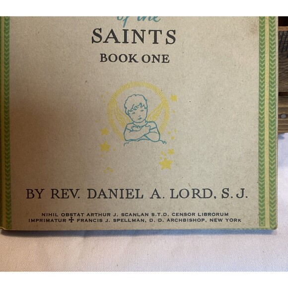 Miniature Stories Of The Saints Book Set One Three & Four 1940s Mini Paperback - Picture 6 of 16